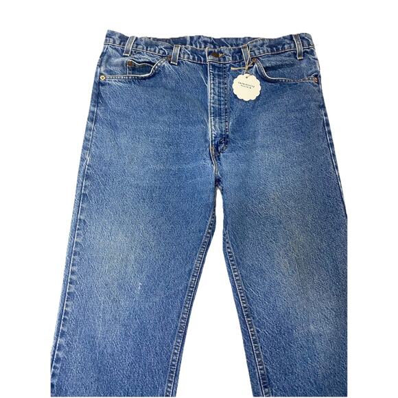 Vintage Levi’s 517 Orange Tab Boot Cut Denim Jeans Made In The USA Size 36/30 - Picture 2 of 7